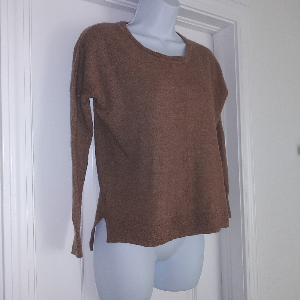 Madewell Rowhouse Merino Wool Pullover Sweater  - Picture 3 of 5